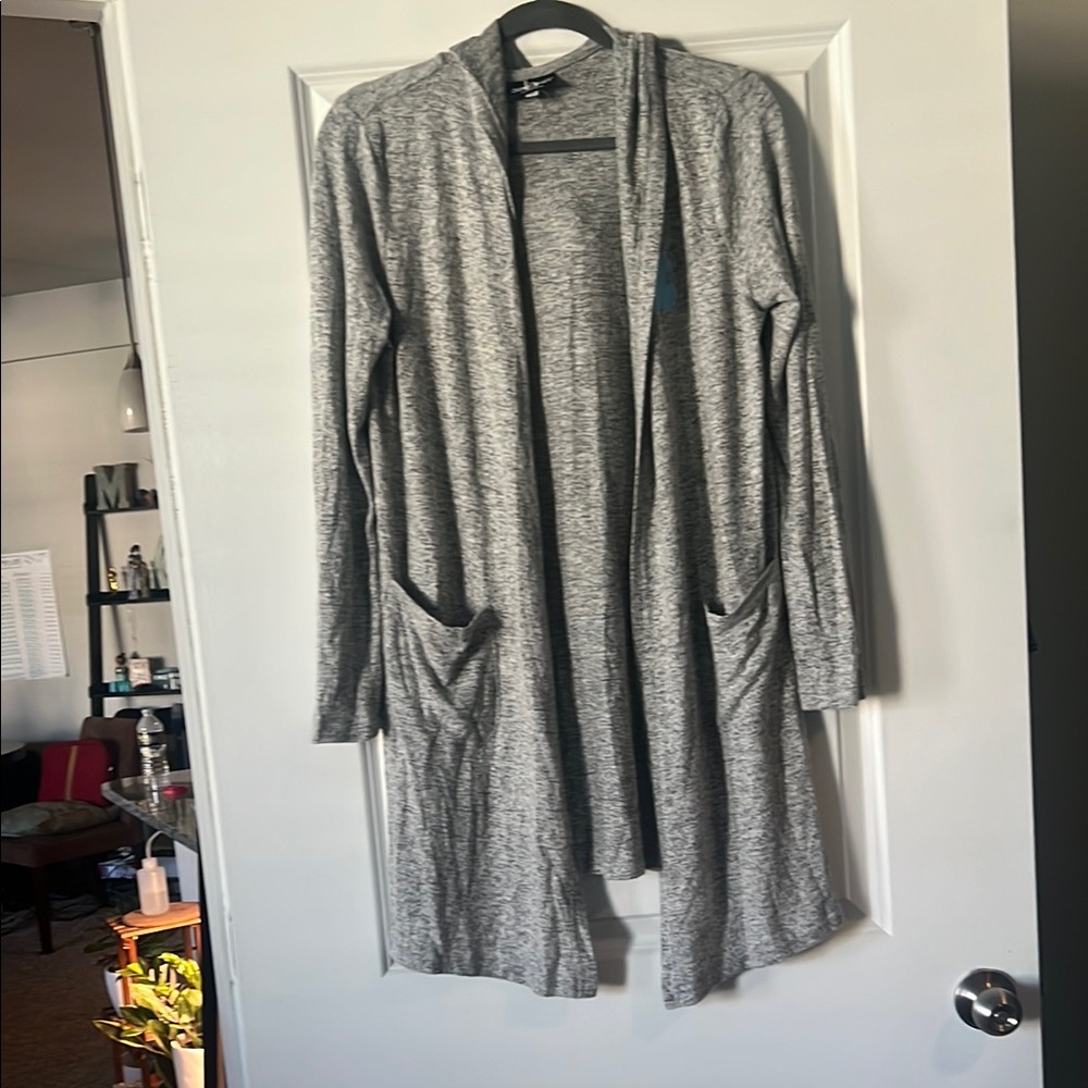 UNC Chapel Hill Gray Open Front Cardigan Sweater